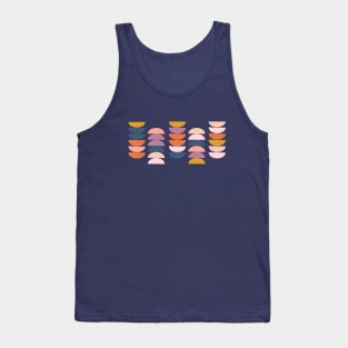 Half Moons in Cute Colors Tank Top